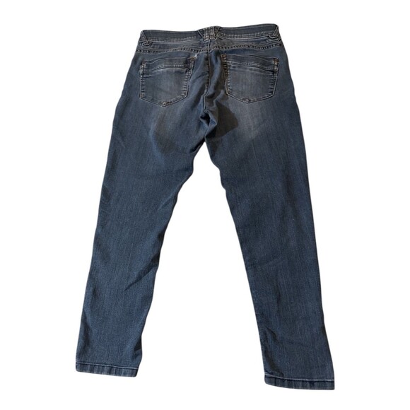 Democracy Women's Jeans Size 6 "Ab" Technology Blue Denim Straight-Leg Casual - Picture 4 of 8
